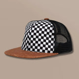Checkered Toddler Snapback Funky Junque