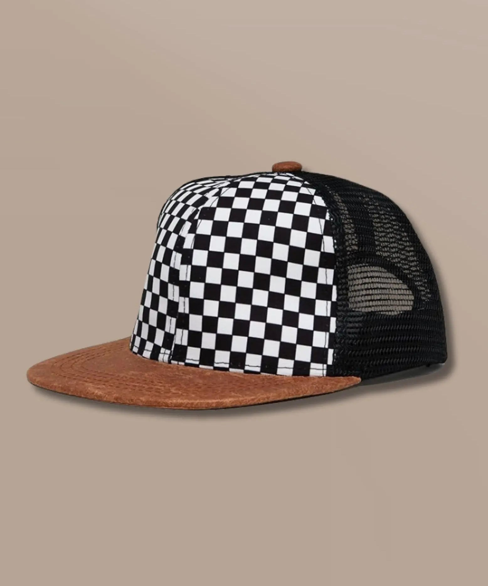 Checkered Toddler Snapback Funky Junque
