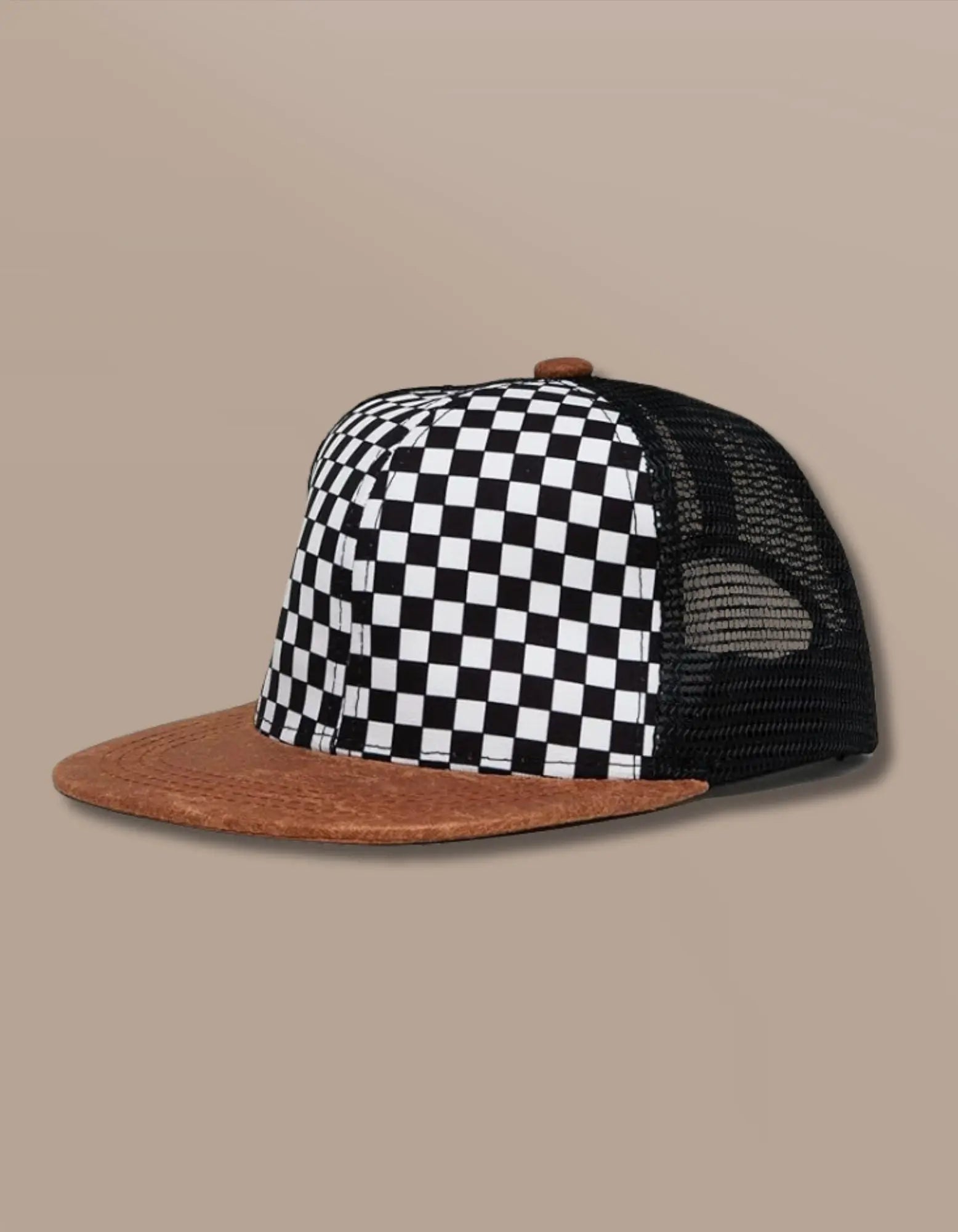 Checkered Toddler Snapback Funky Junque