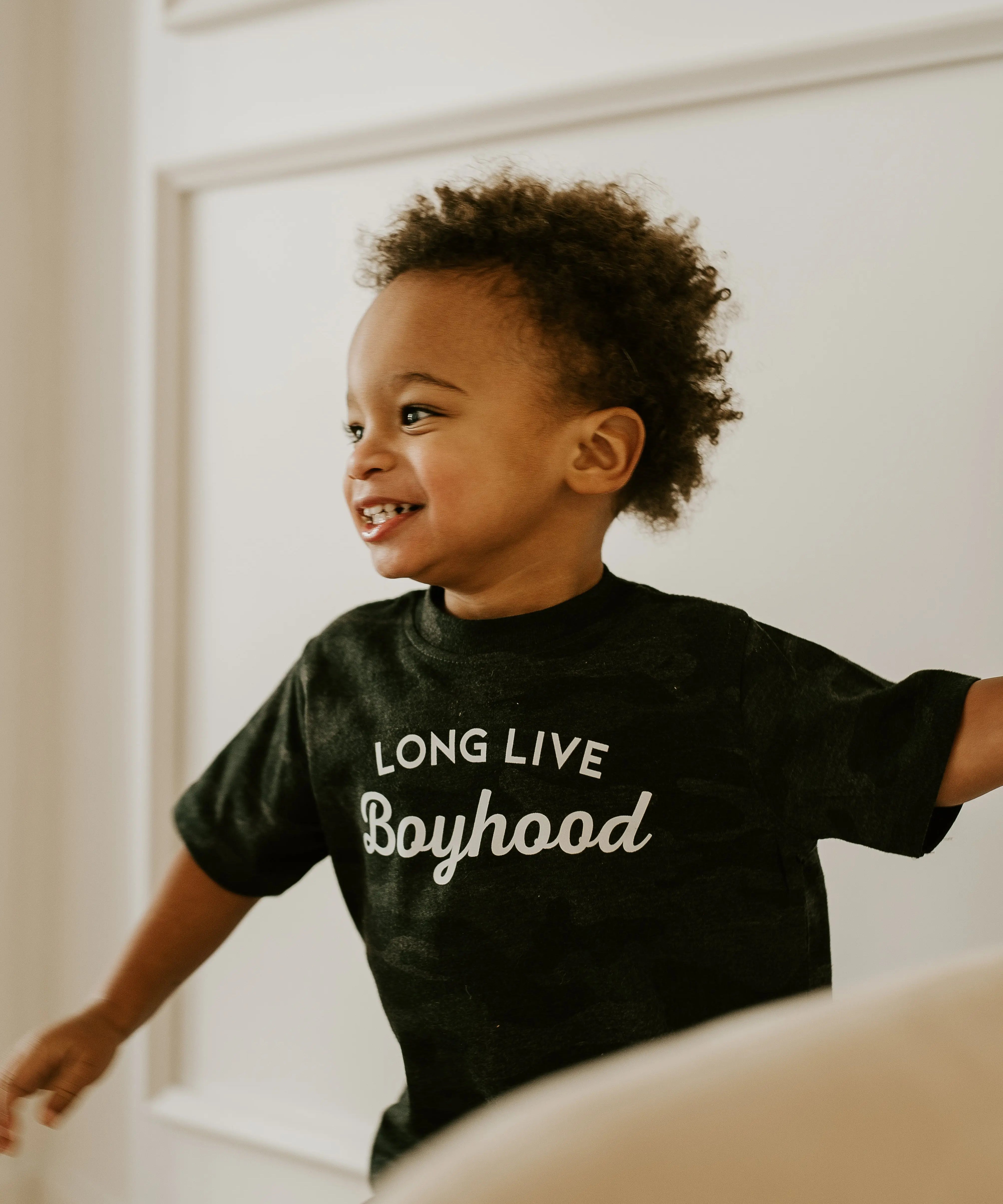 Long Live Boyhood Camo Tee Raising Brave
