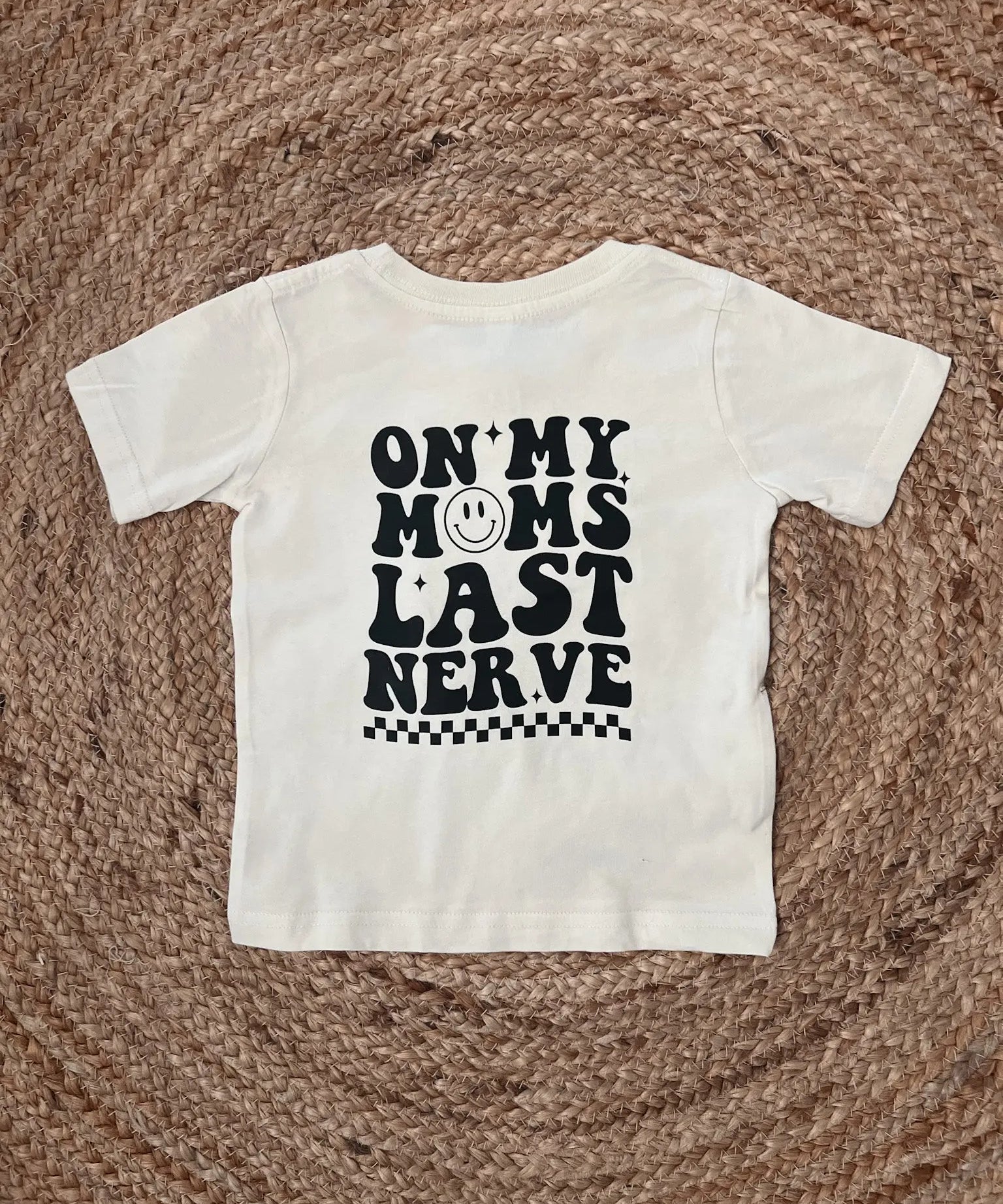 Mom's Last Nerve Graphic Tee Raising Brave