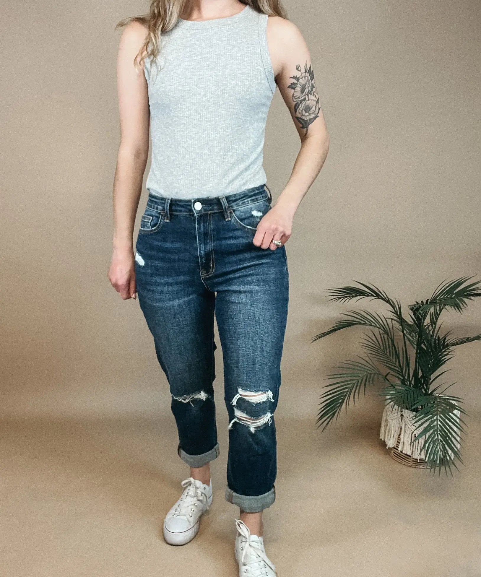 Boyfriend Jeans Vervet By Flying Monkey