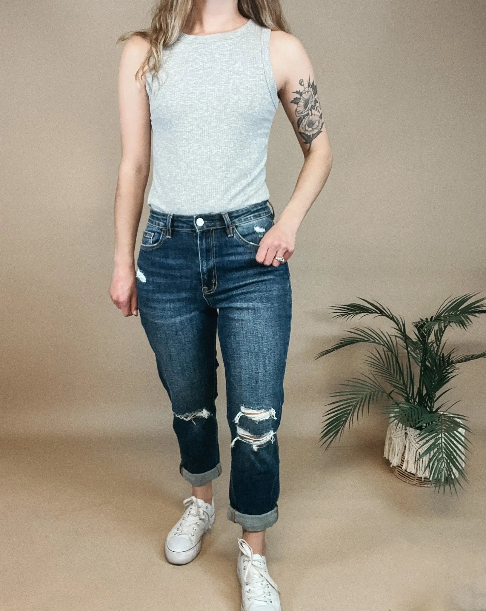 Boyfriend Jeans Vervet By Flying Monkey