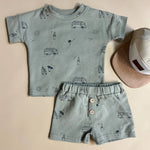 Surf's Up Short Set Mebie Baby