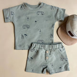 Surf's Up Short Set Mebie Baby