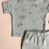 Surf's Up Short Set Mebie Baby