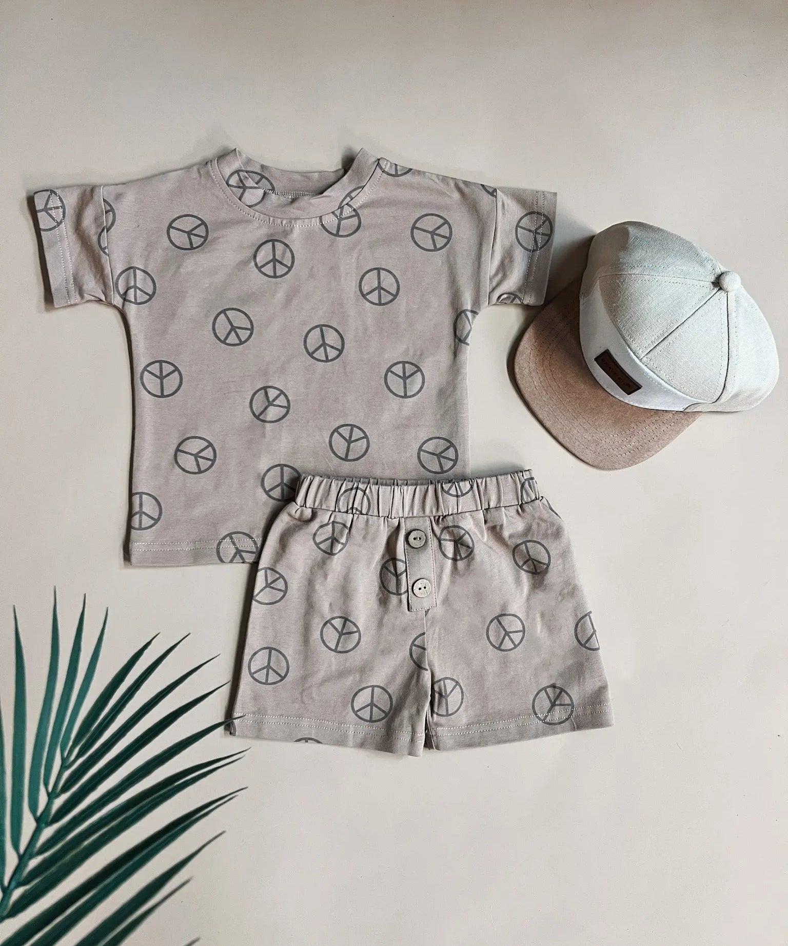 Peace Short Set Mebie Baby