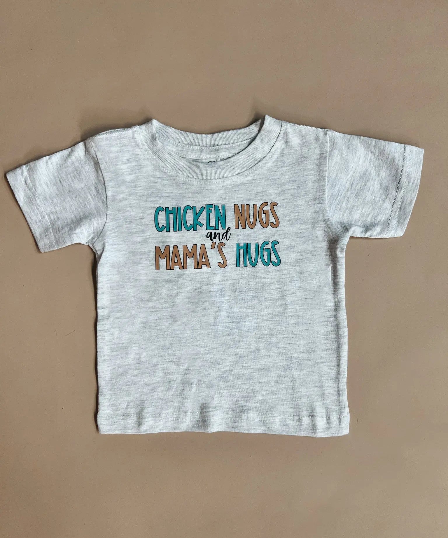 Chicken Nugs and Mama Hugs Tee Raising Brave