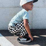 Checkered Toddler Cargo Pants