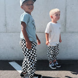Checkered Toddler Cargo Pants