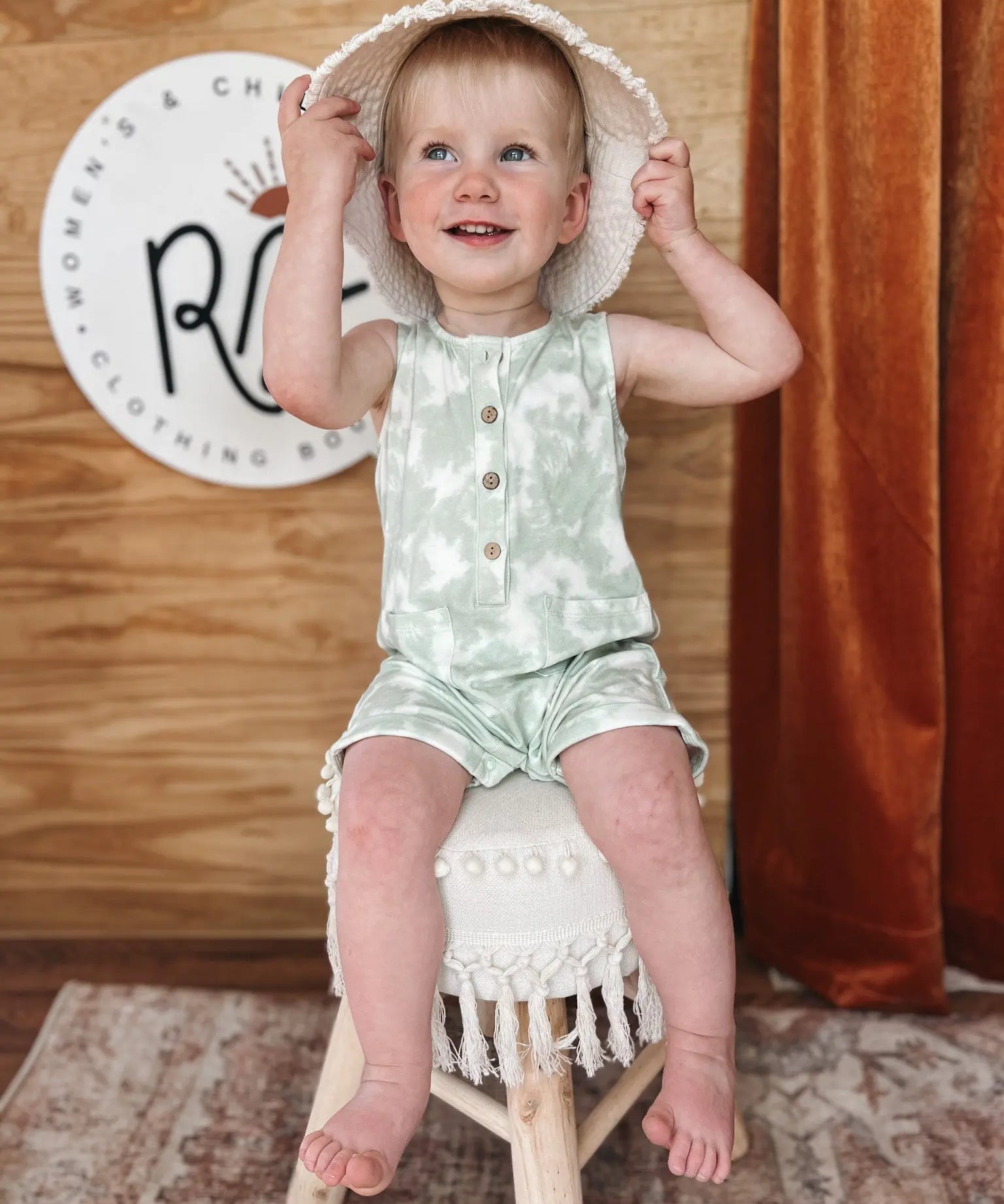 Tie-Dye Bamboo Jumper Sadie and Scott