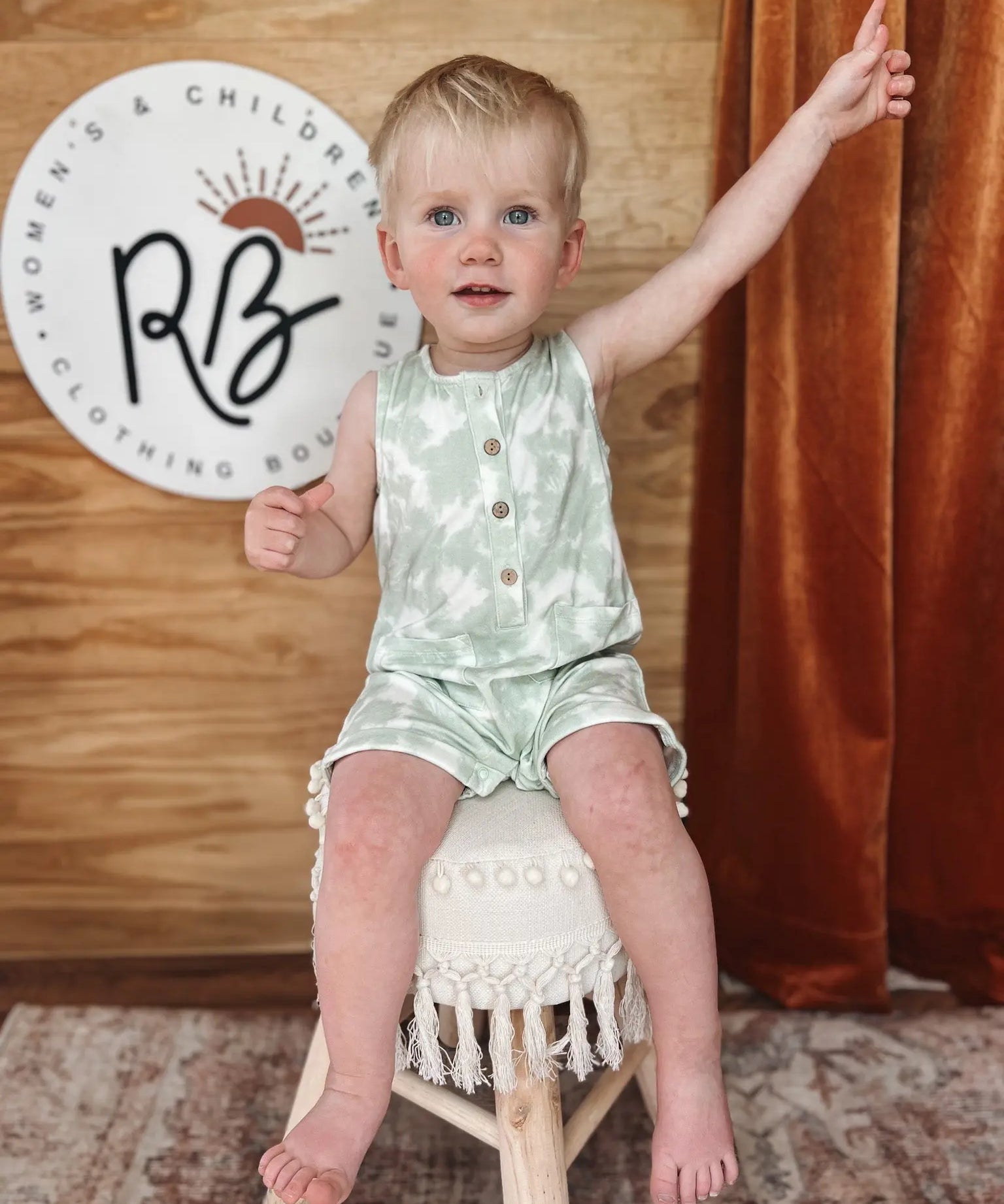 Tie-Dye Bamboo Jumper Sadie and Scott