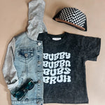 Hooded Denim Jacket HAHA MAMA Clothing