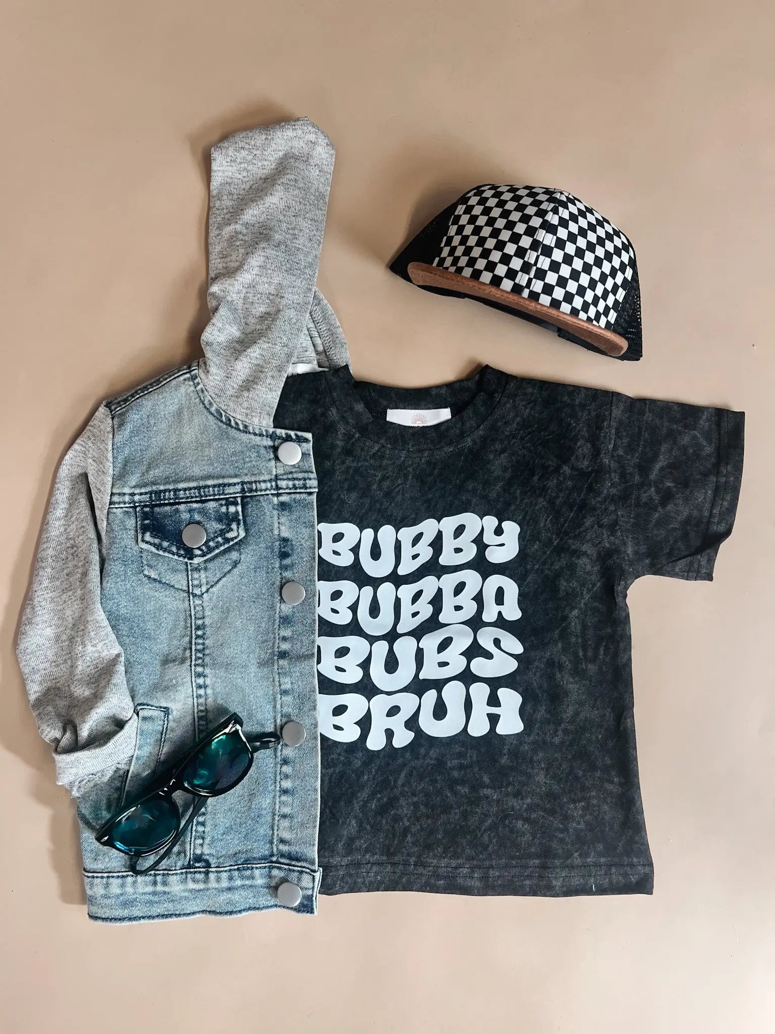 Hooded Denim Jacket HAHA MAMA Clothing