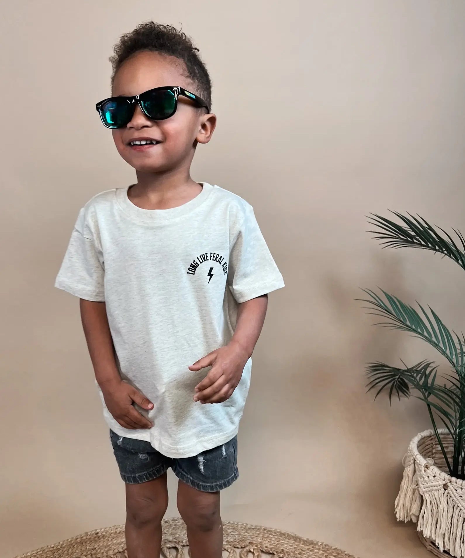 Long Live Feral Kids Tee Raising Brave