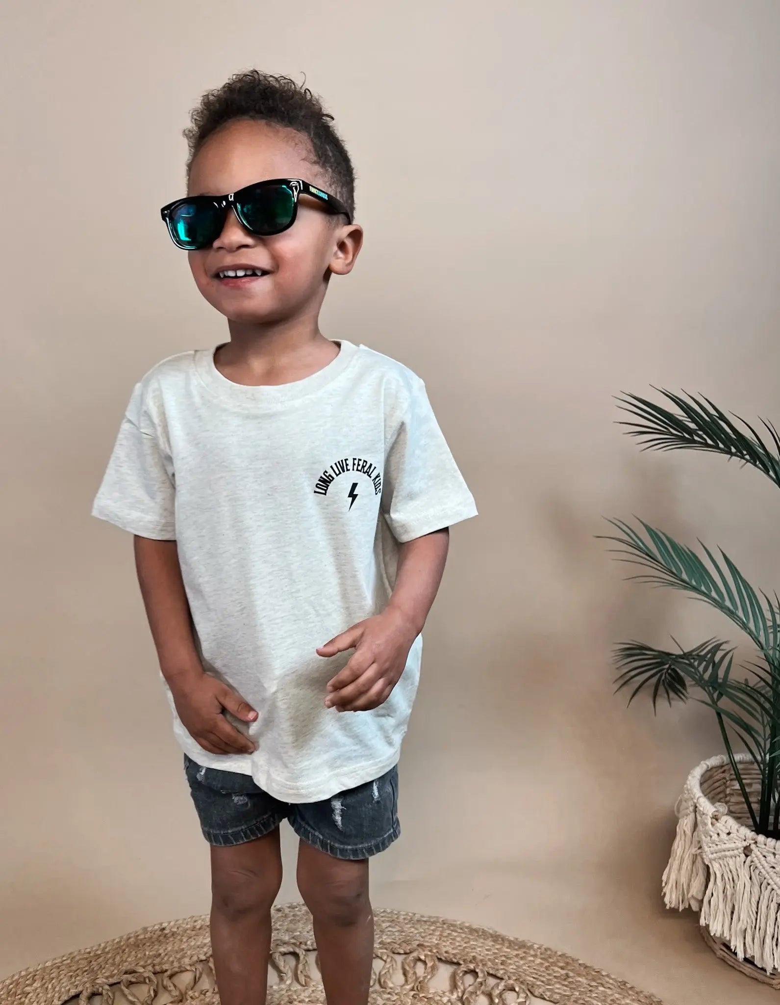 Long Live Feral Kids Tee Raising Brave