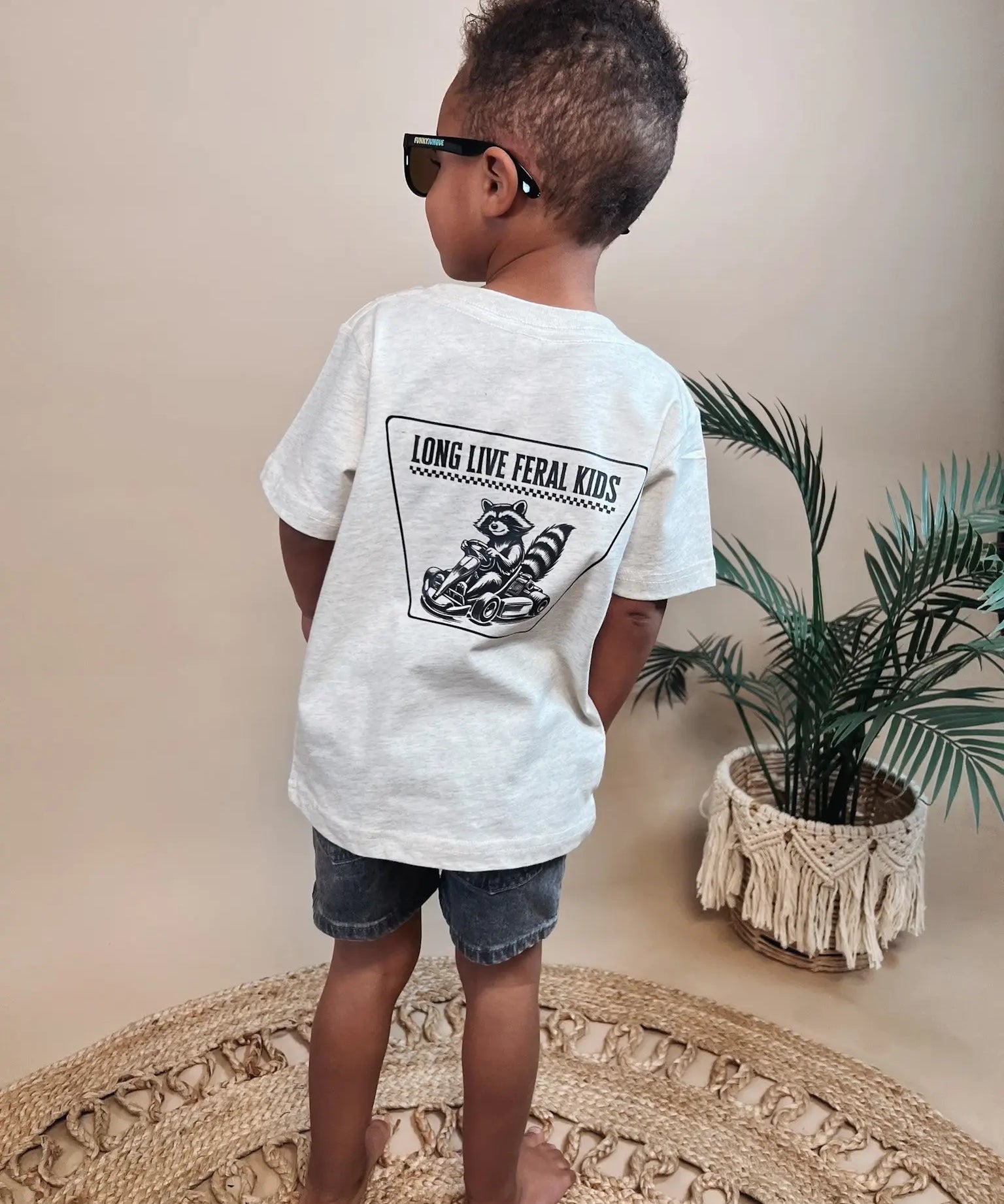 Long Live Feral Kids Tee Raising Brave