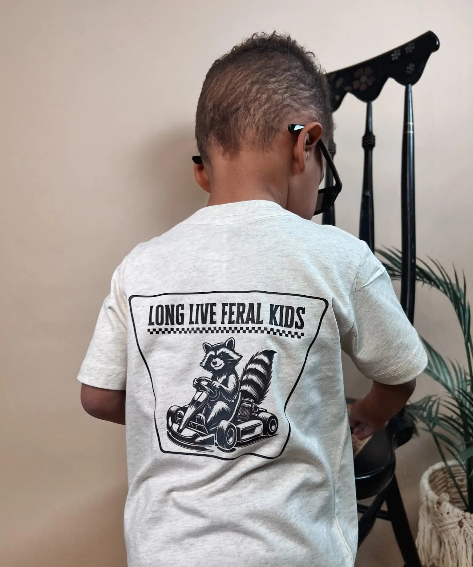 Long Live Feral Kids Tee Raising Brave