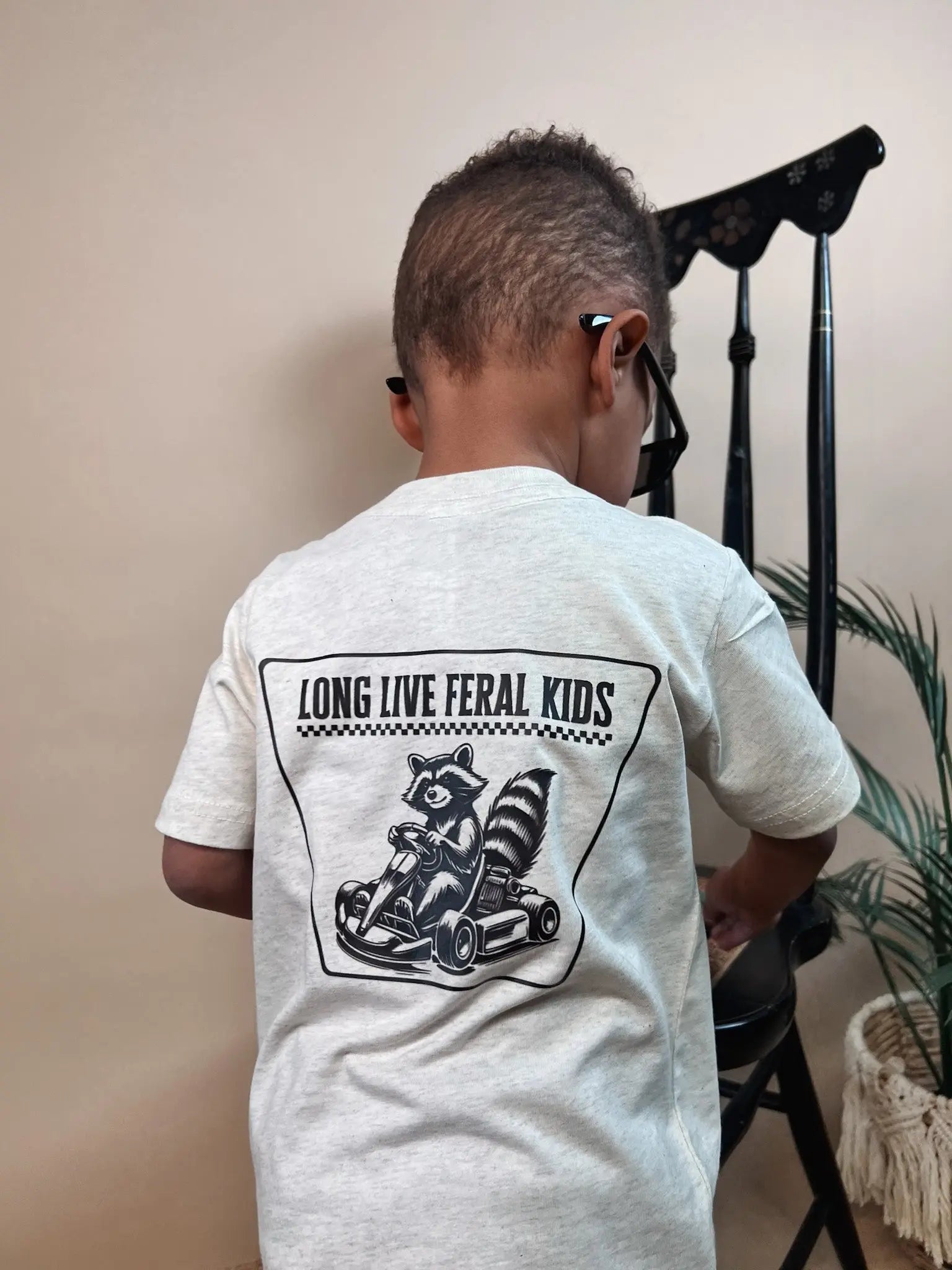 Long Live Feral Kids Tee Raising Brave
