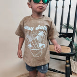 Stay Salty Vintage Wash Tee Raising Brave