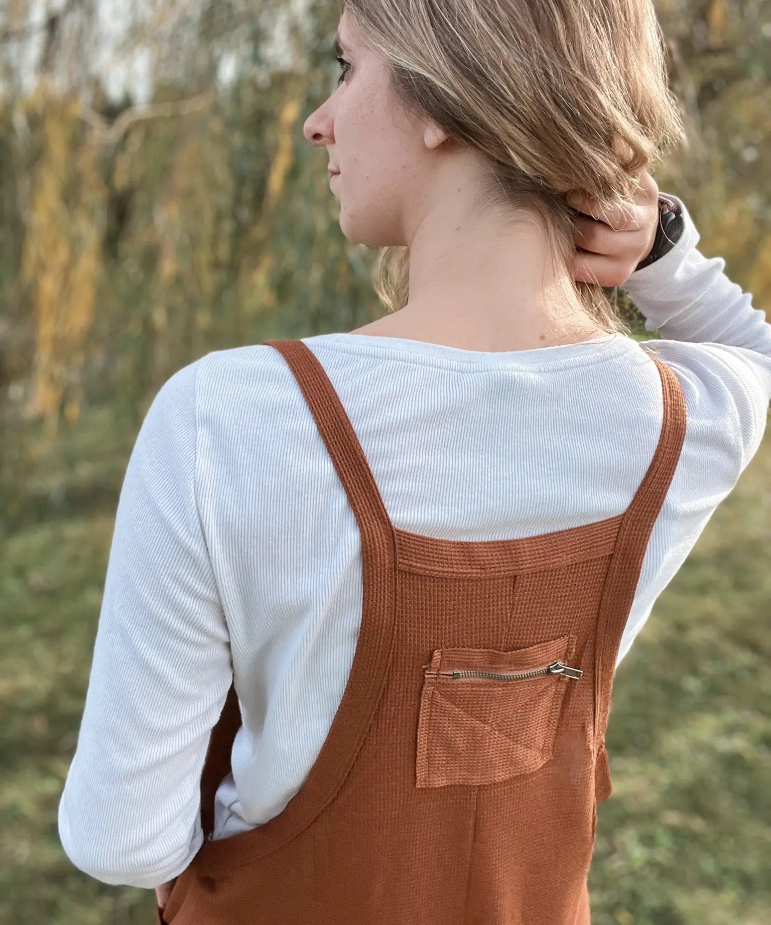 Chocolate Harem Jumpsuit ces femme