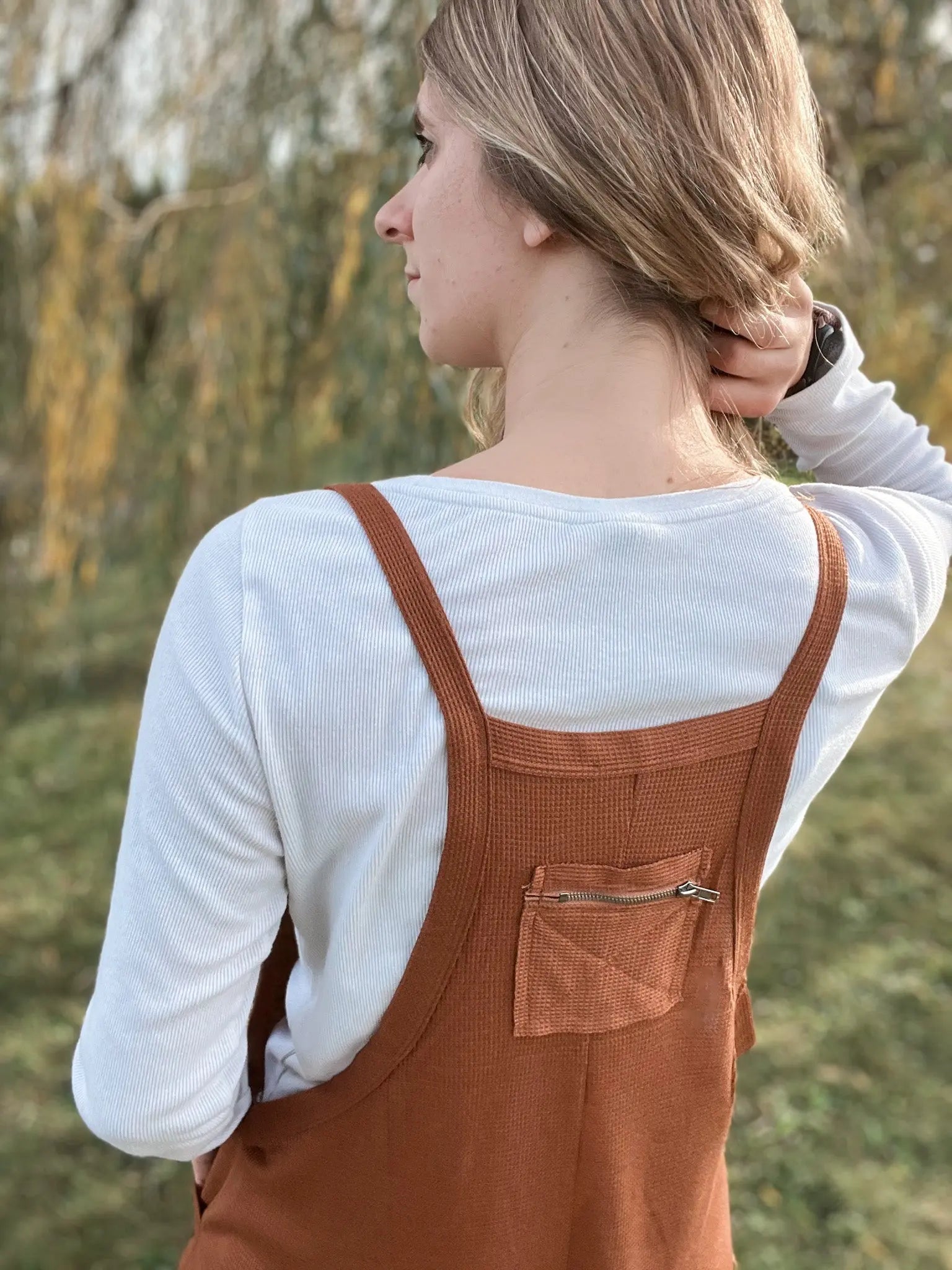 Chocolate Harem Jumpsuit ces femme