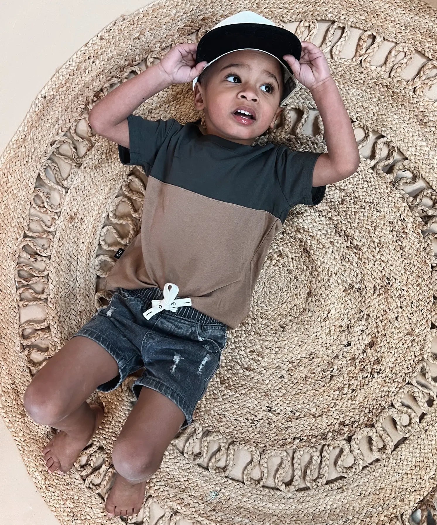 Jay Distressed Shorts Olive and Scout