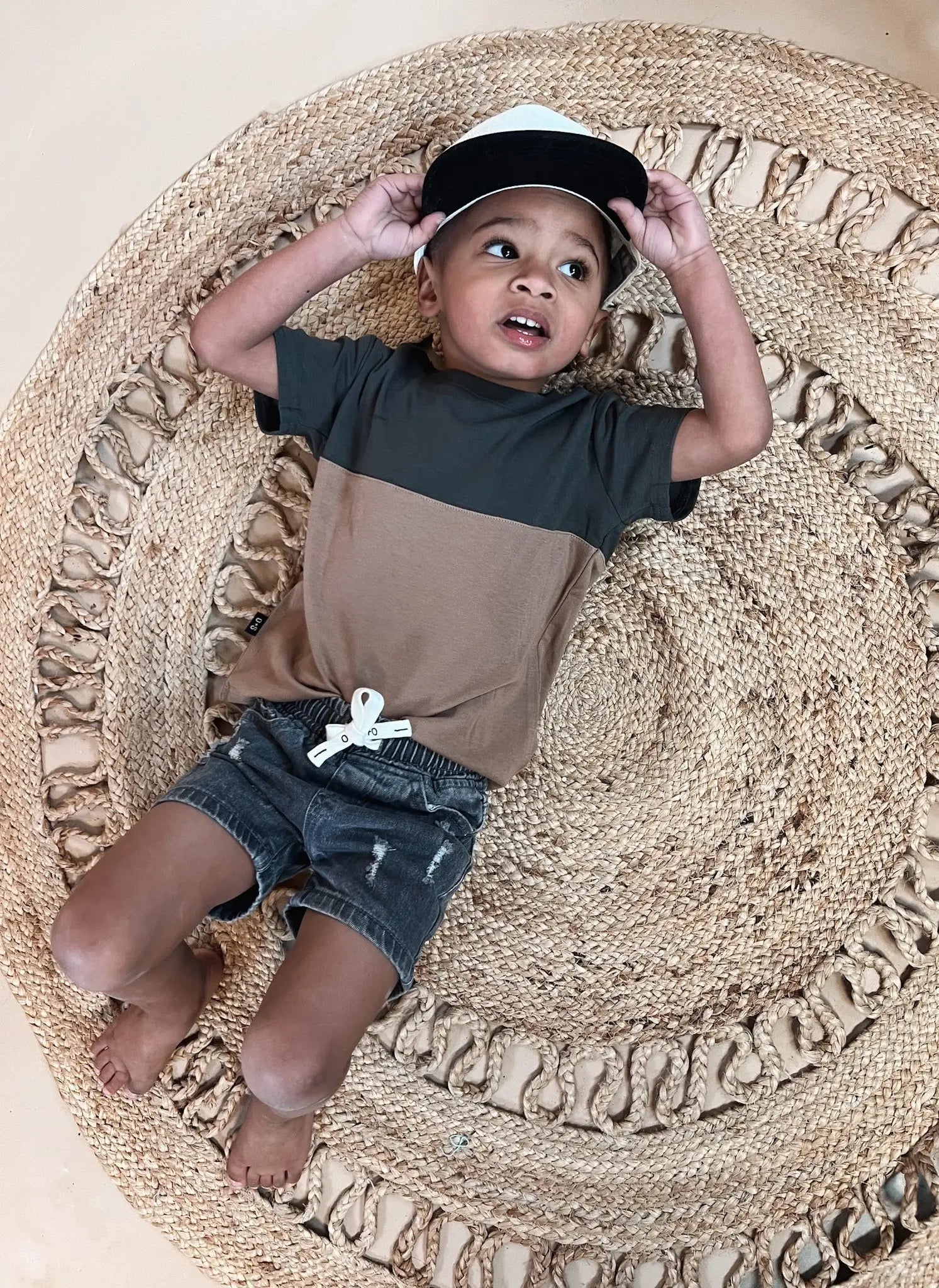 Jay Distressed Shorts Olive and Scout