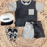 Maddox Colorblock Set Olive and Scout