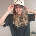 Mother Upside Down Embroidered Hat Fashion City