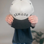 Mother Upside Down Embroidered Hat Fashion City