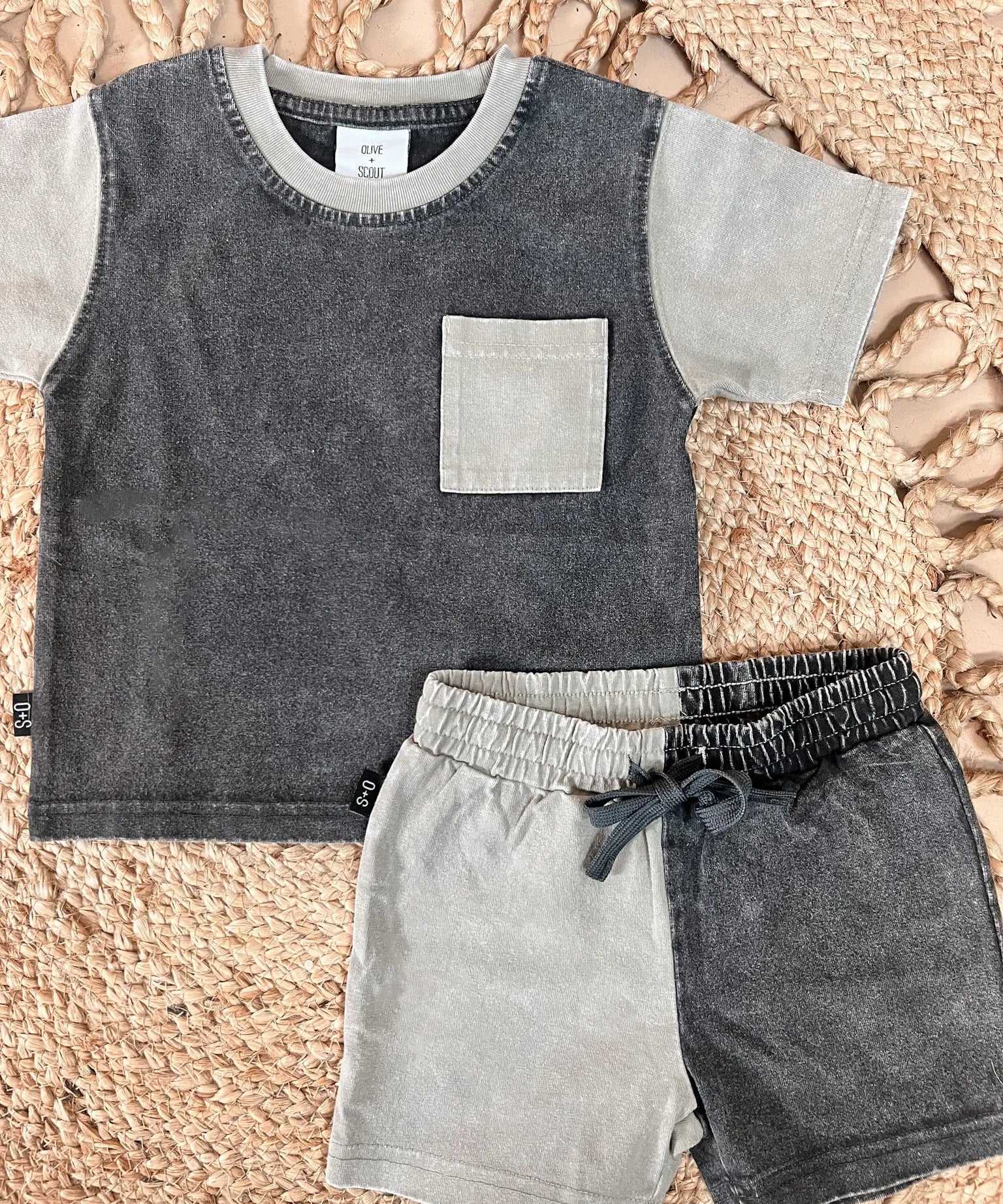 Maddox Colorblock Set Olive and Scout