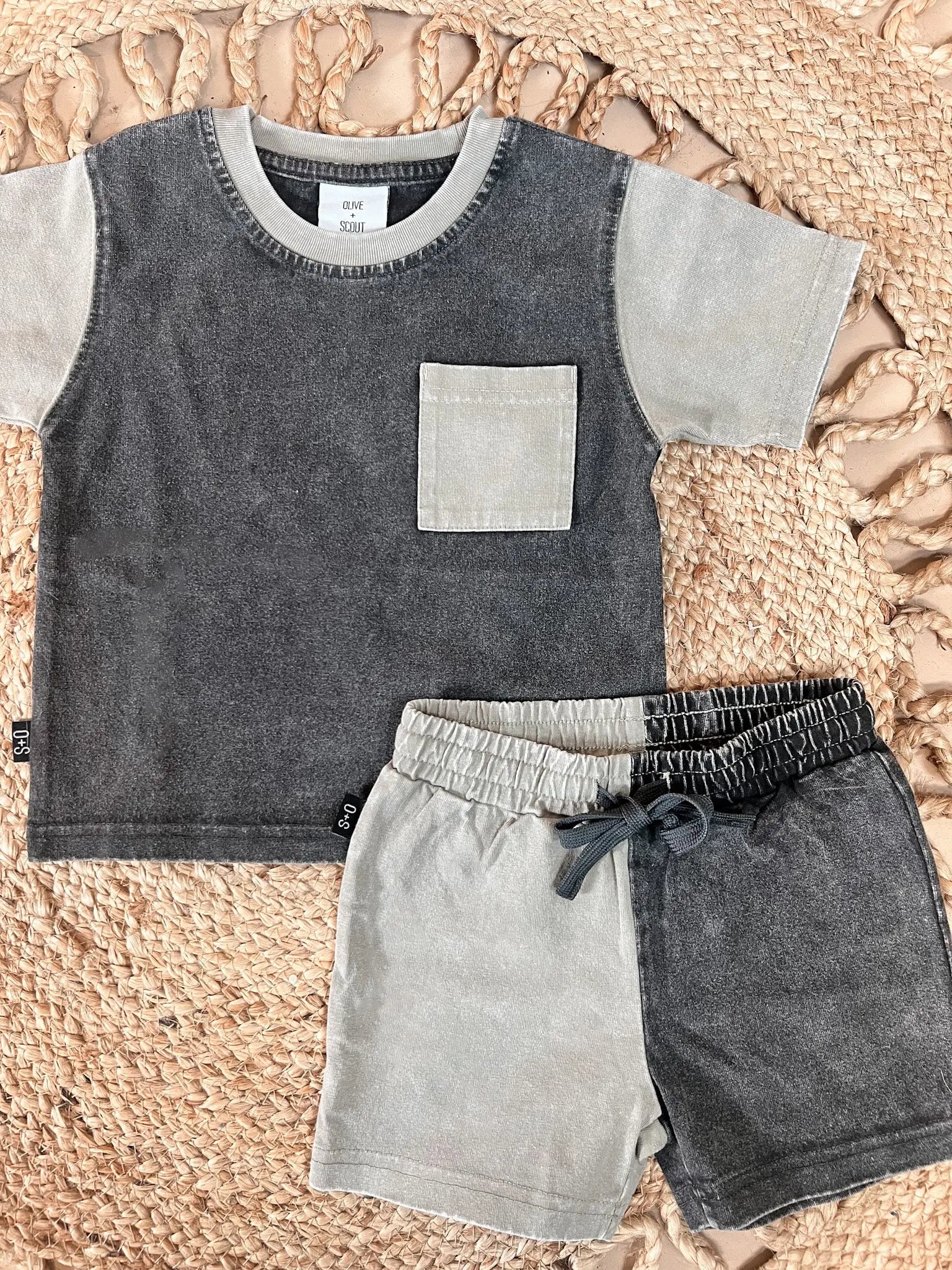 Maddox Colorblock Set Olive and Scout