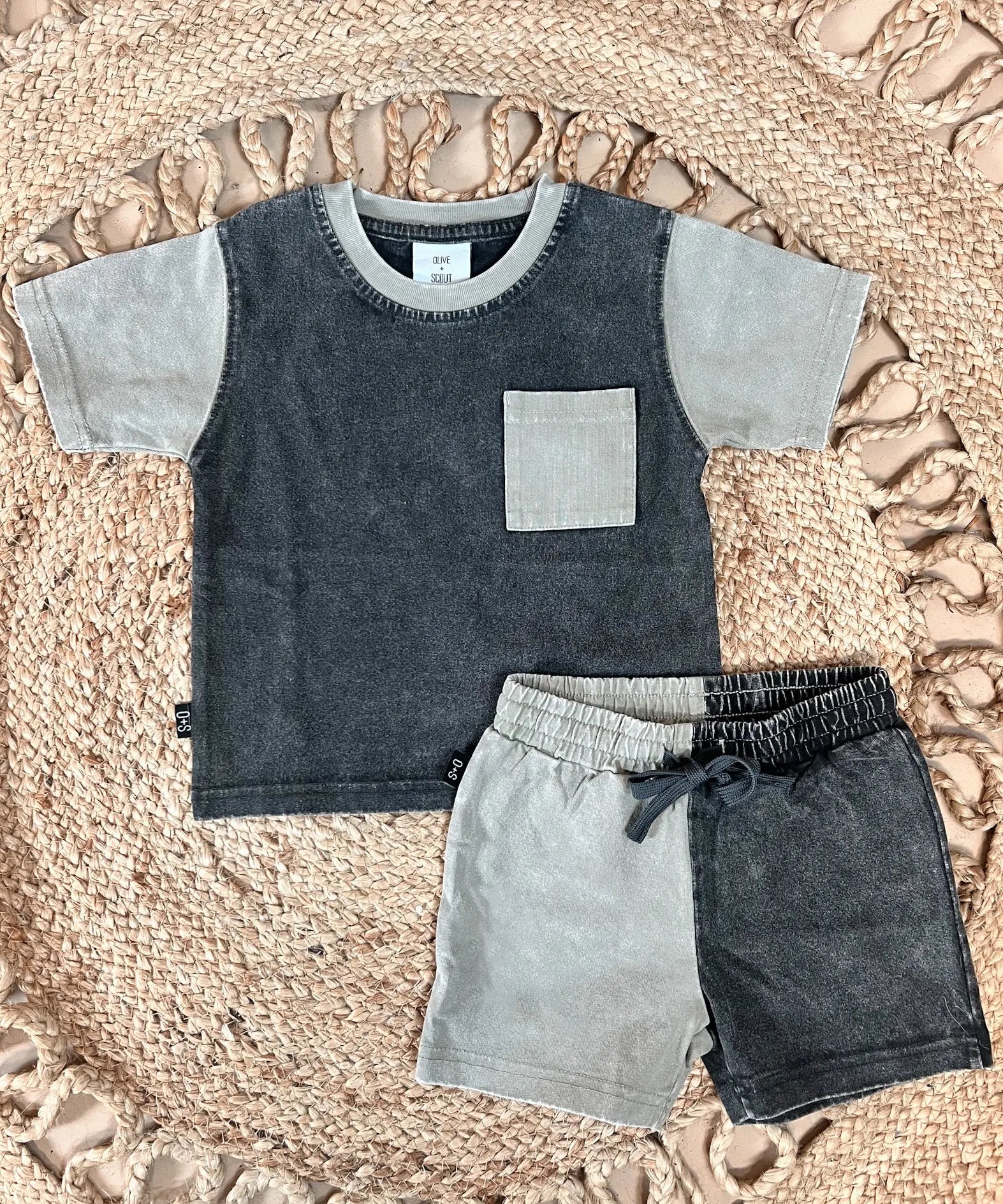 Maddox Colorblock Set Olive and Scout