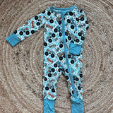 Monster Truck Bamboo Romper Little One Shop