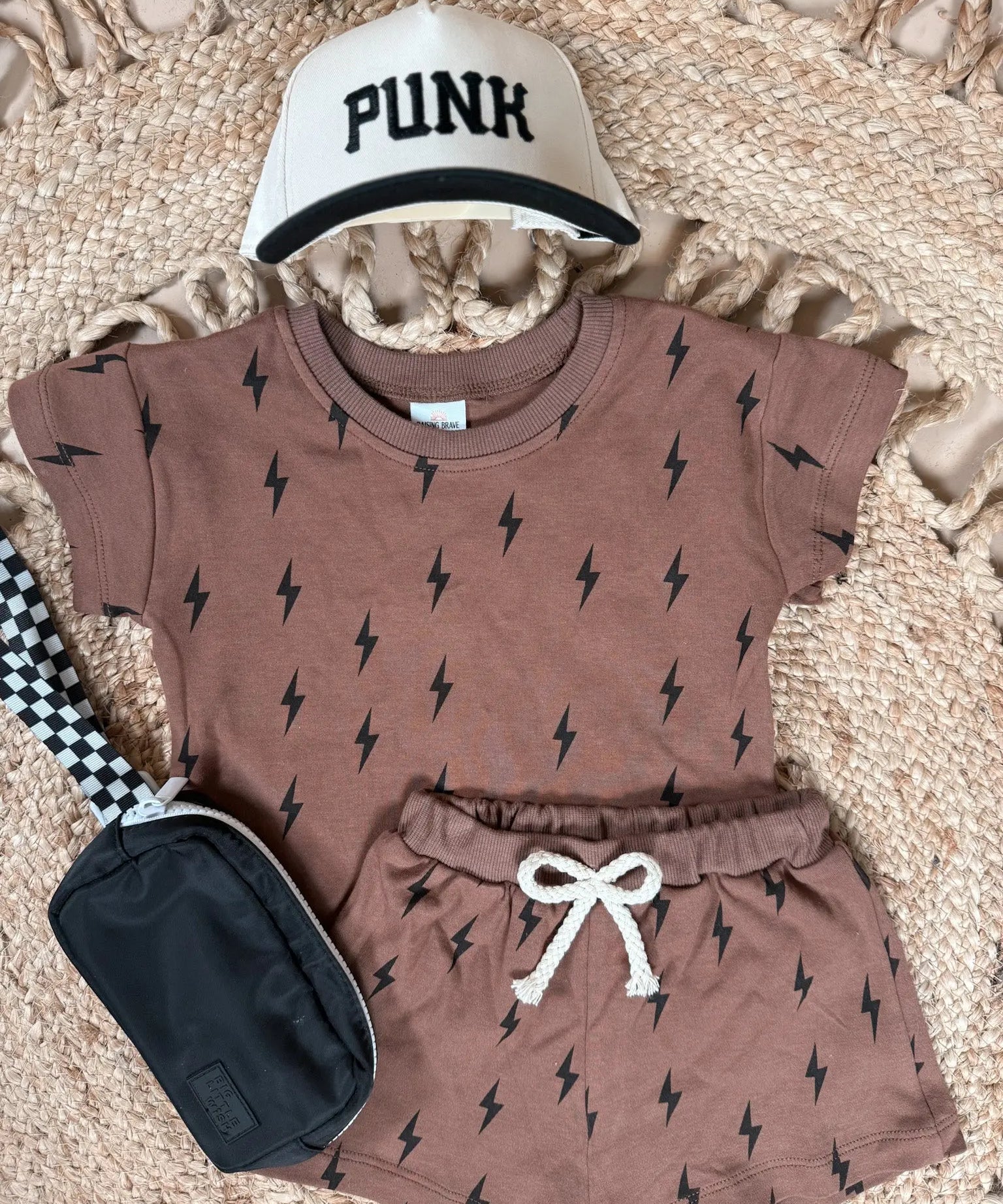 Lightning Bolt Short Set Raising Brave