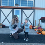 Mama Checkered Belt Bag Big Little Wish