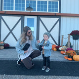 Mama Checkered Belt Bag Big Little Wish