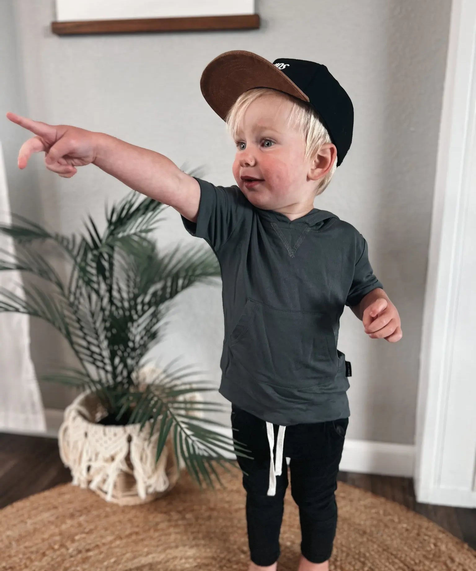 Bamboo Short Sleeve Hoodie Remi + Rae