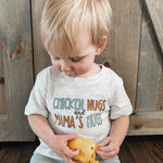Chicken Nugs and Mama Hugs Tee Raising Brave