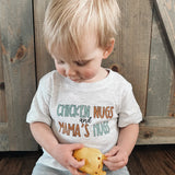 Chicken Nugs and Mama Hugs Tee Raising Brave