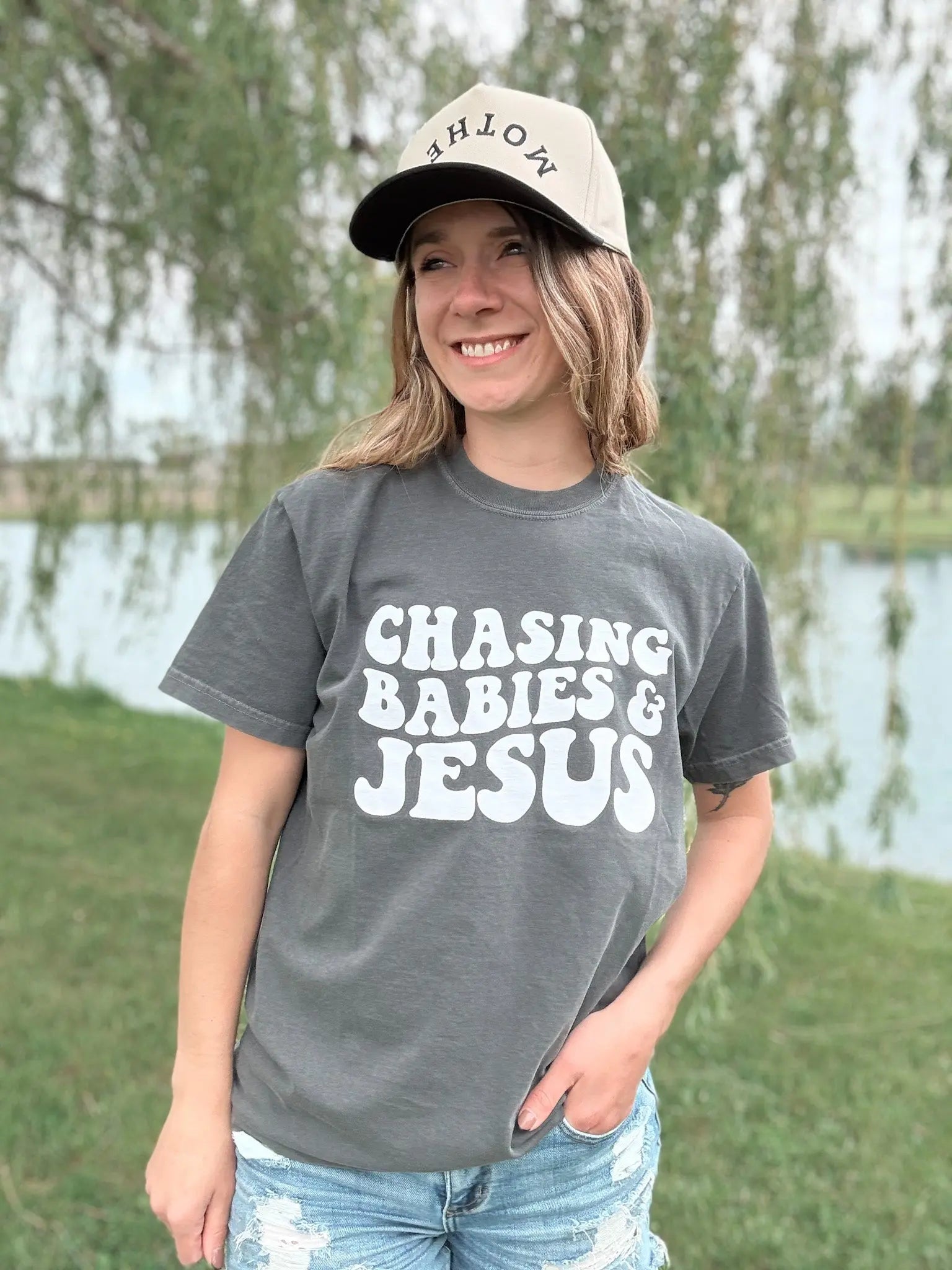 Chasing Babies + Jesus Tee Hey Jude Graphic Tees