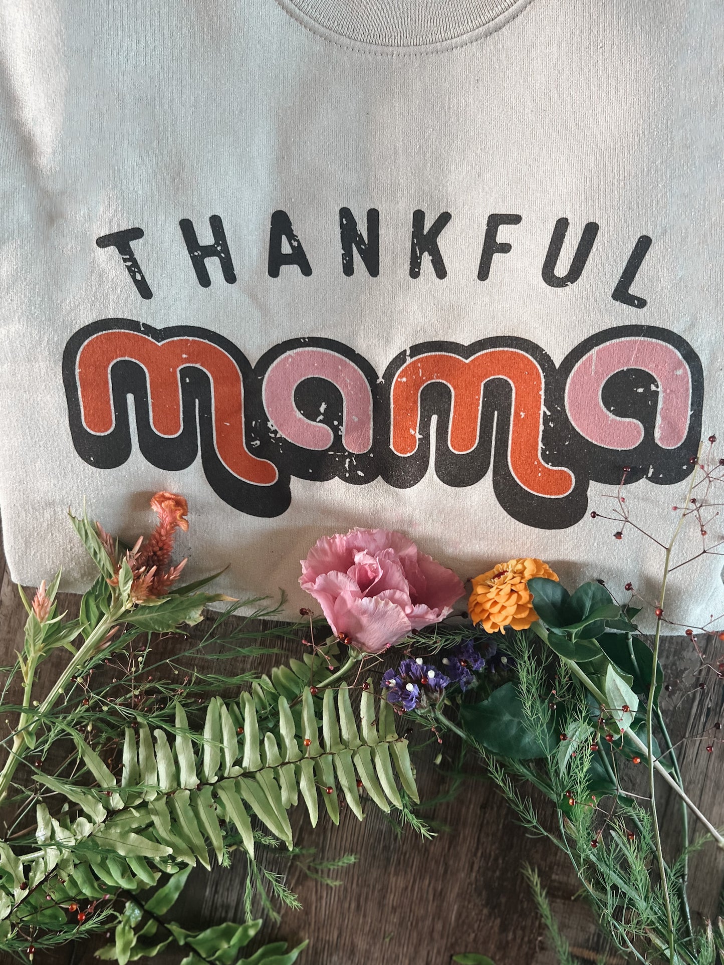 Thankful Mama Crewneck