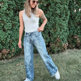 Wildflower Wide Leg Denim