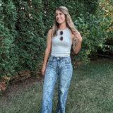Wildflower Wide Leg Denim