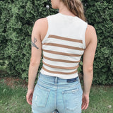 Sahara Stripe Sweater Knit Tank mittoshop