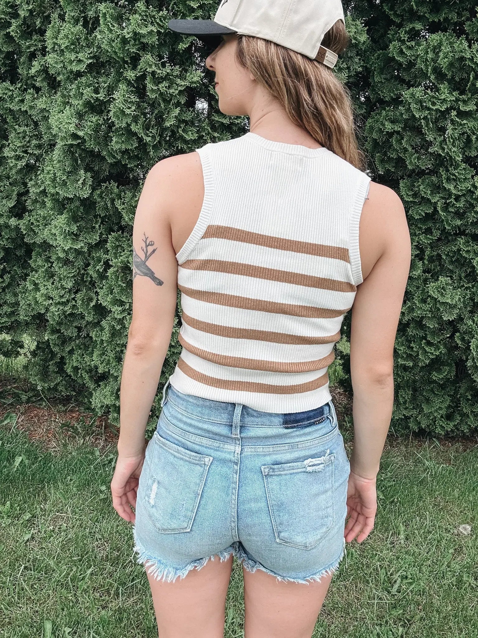 Sahara Stripe Sweater Knit Tank mittoshop