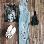 Acid Wash Mama Graphic Tee Whitney | Chaudoin Creations