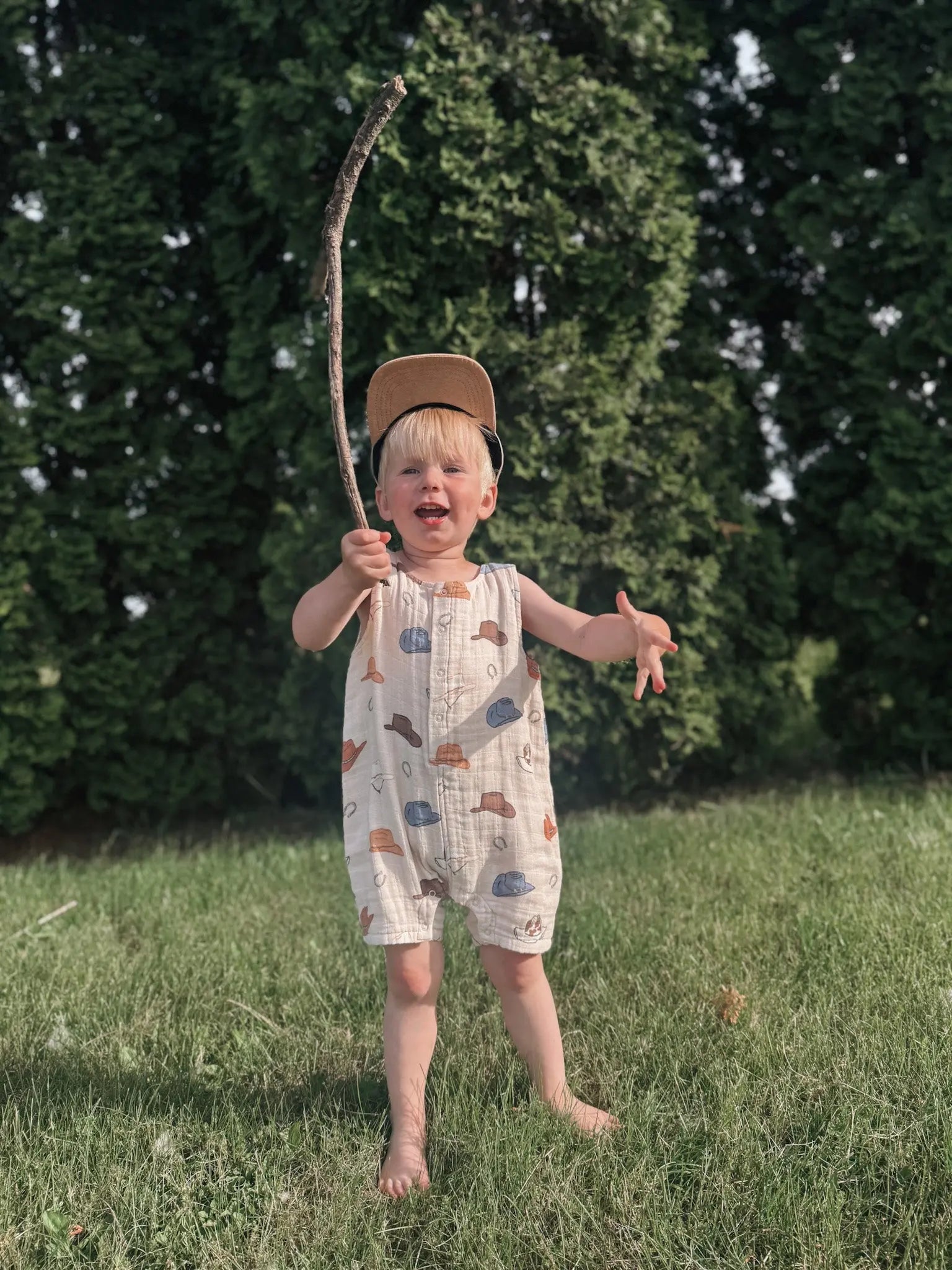 Cowboy Tank Romper SIIX Collection