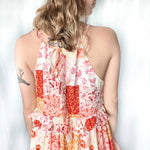 Patchwork Maxi Dress Amaryllis